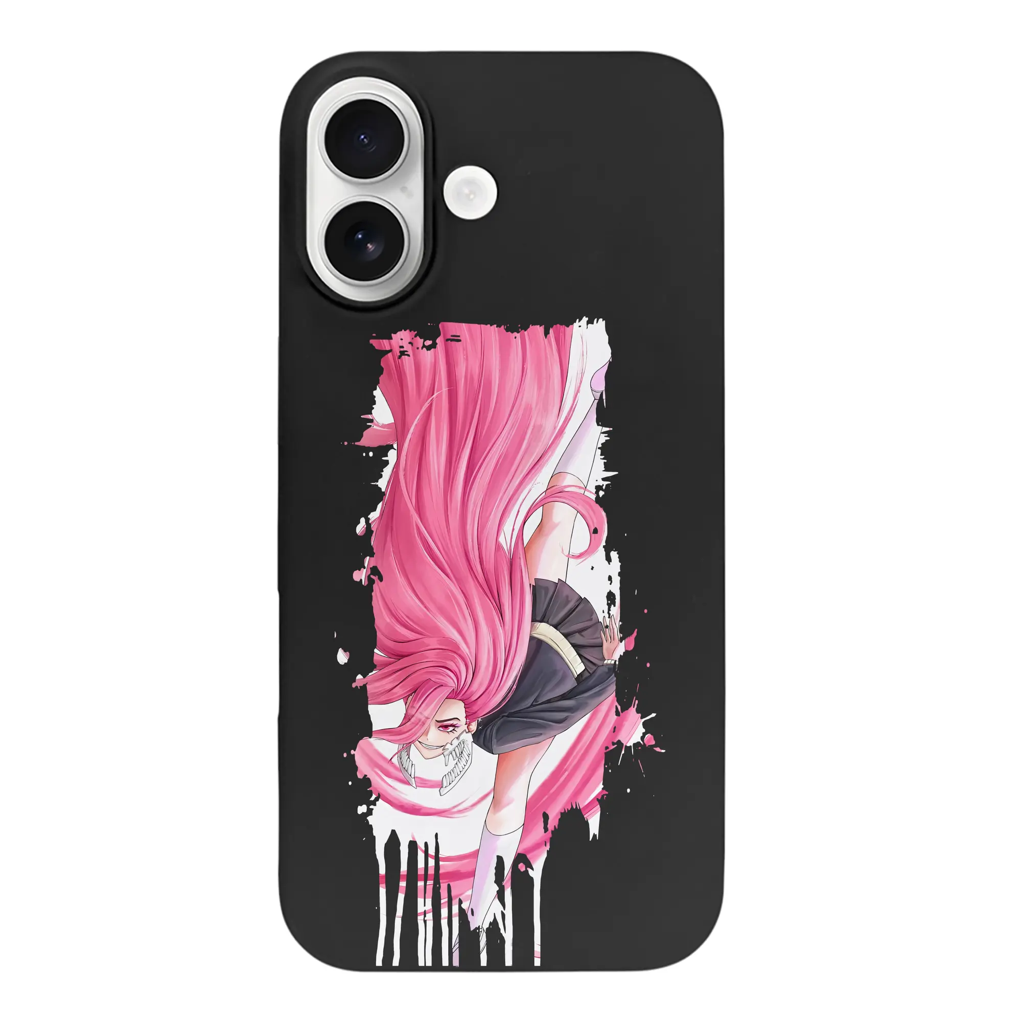 ダンダダン グッズ,白鳥愛羅 - iPhone 17 シリーズ シリコンケース 薄型 耐衝撃 指紋防止 ソフトタッチカバー 精密フィット 傷防止 保護ケース iPhone 17/17 Air/17 Pro/17 Pro Max 対応